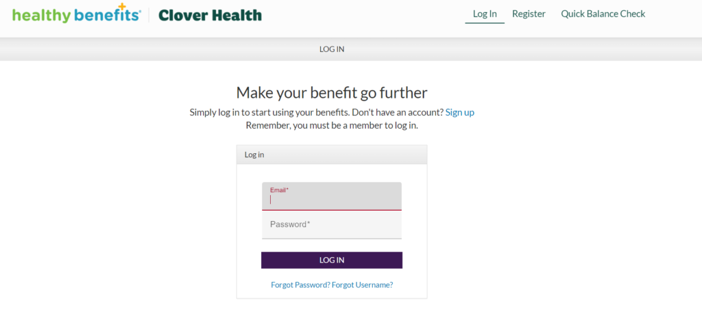 How to check Clover Health OTC Balance